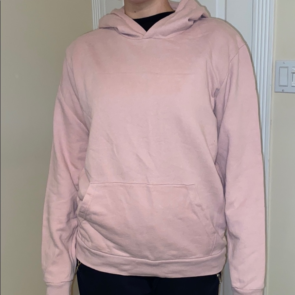 Pink Zara hoodie medium sized